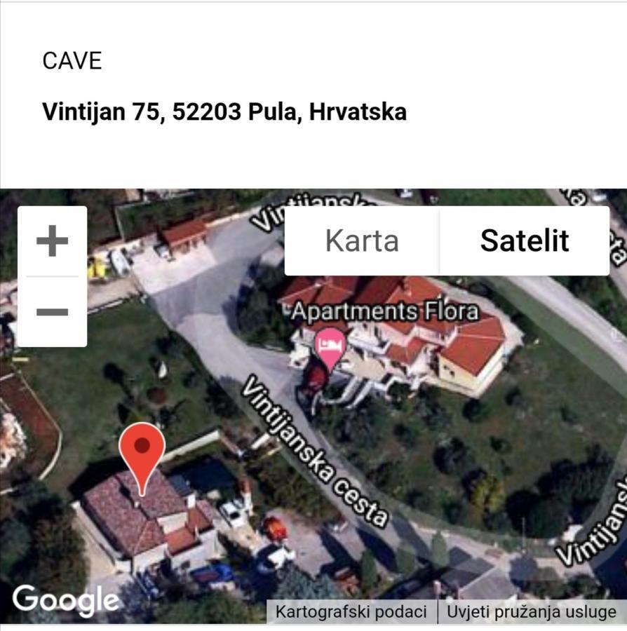 Cave With Free Parking Apartment Pula Luaran gambar