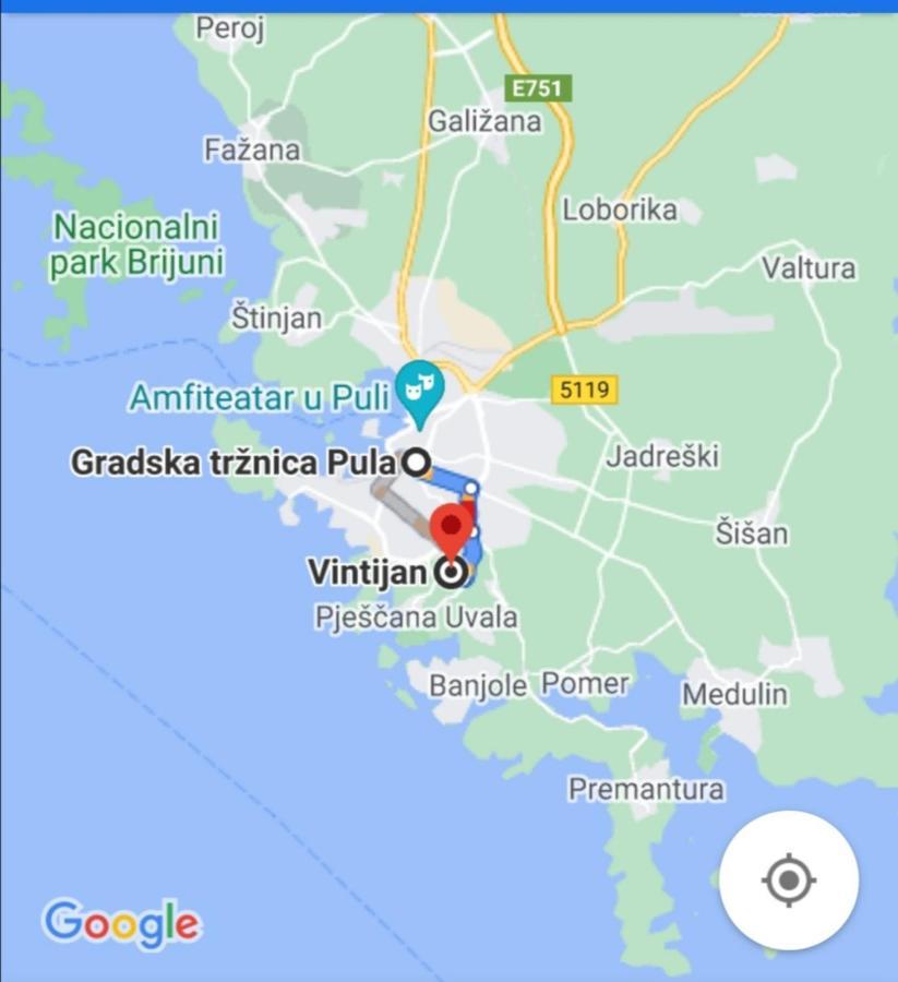 Cave With Free Parking Apartment Pula Luaran gambar